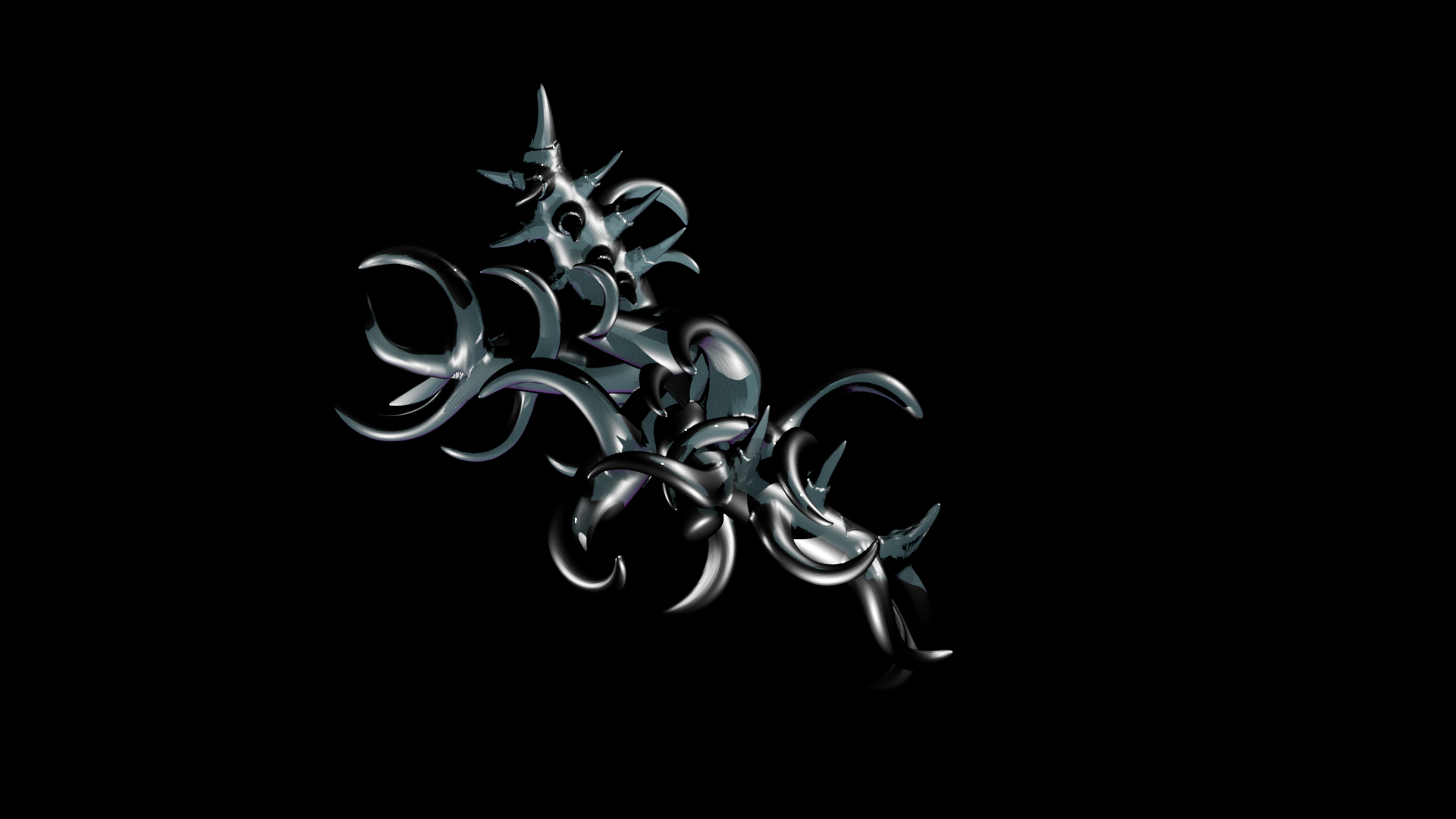 Piranha Razor, an impossible weaponized jewel by AUTOPSIA